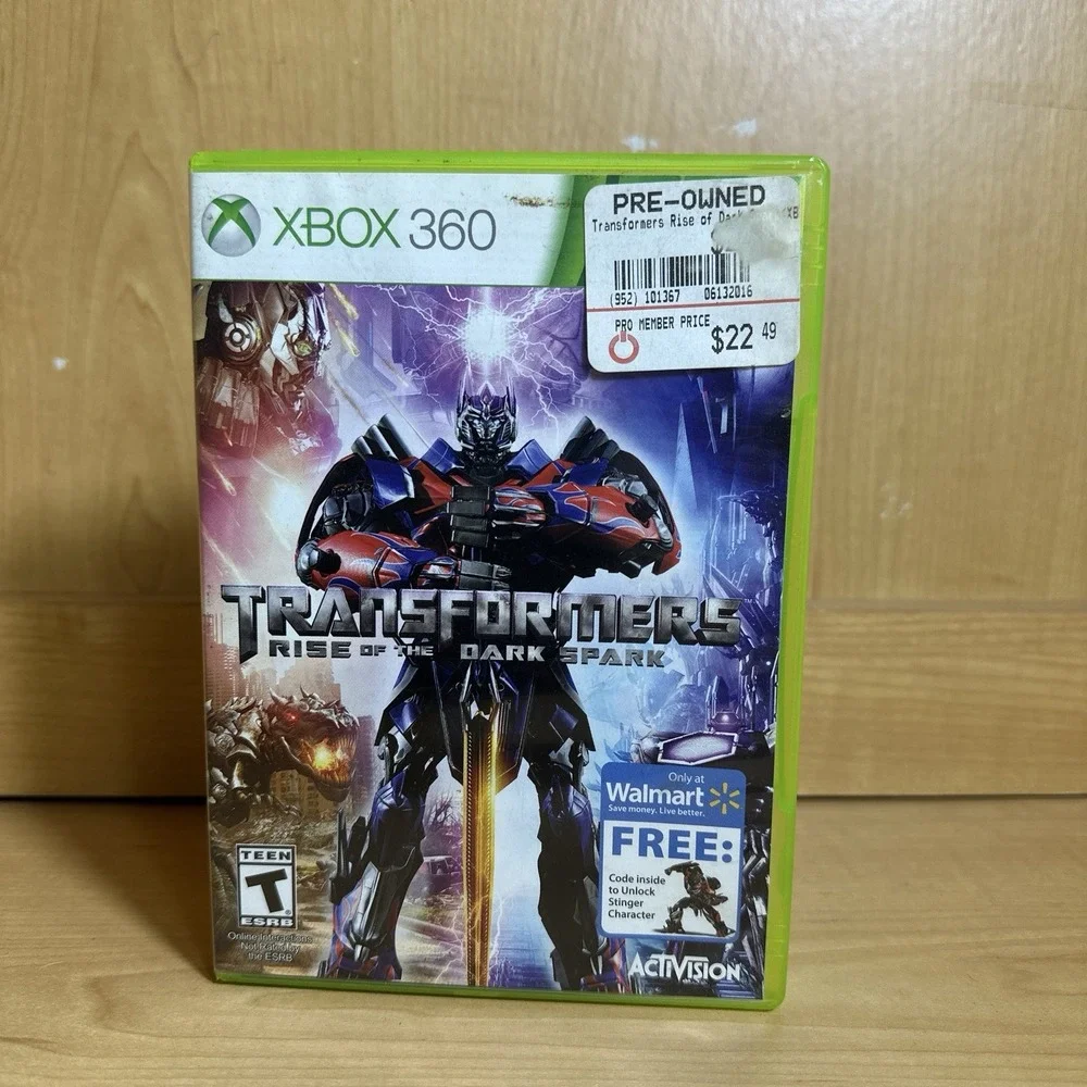 Xbox 360 Transformers Rise of the Dark Spark